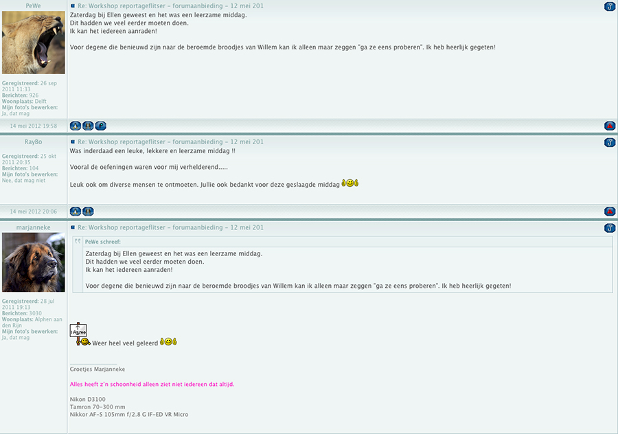 Reactie-forum
