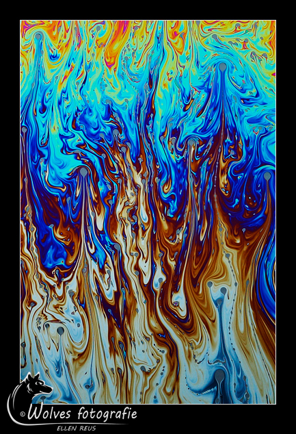 Zeepvlies - zeepvliesfotografie - creatieve fotografie - Door: Ellen Reus - Wolves fotografie